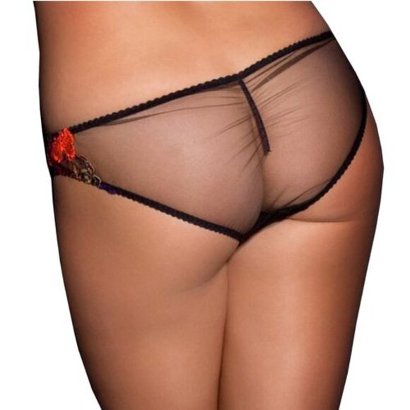 Agent Provocateur Zuri Black Metallic Multi Brief NWT - Picture 4 of 10